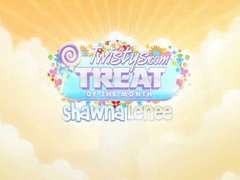 Heißes Girly mit rasierter Pussy