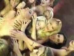 Lesben Squirt Orgie